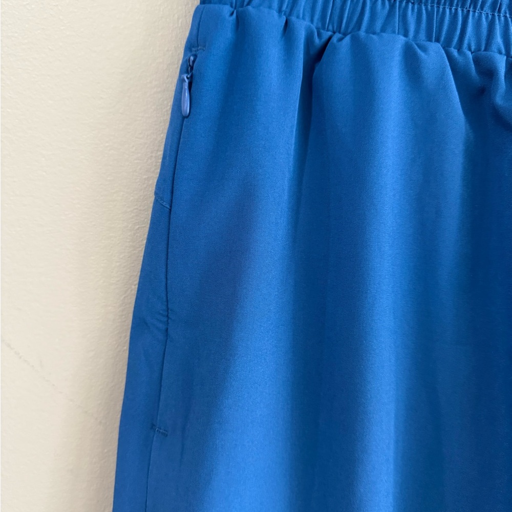 NWT Blue Cropped Track Pants - Picture 3 of 8